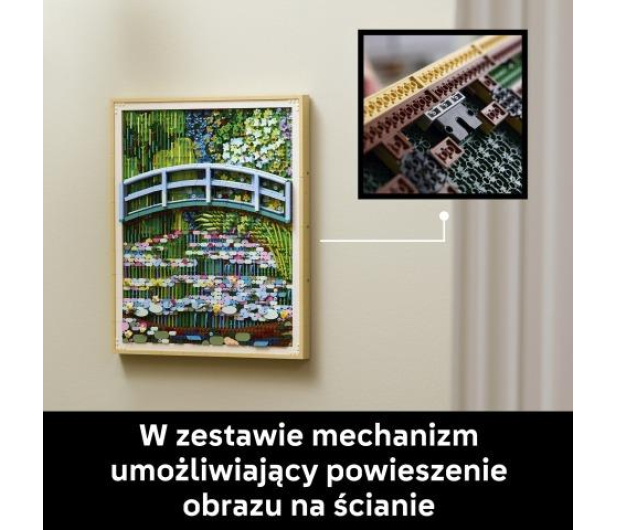 LEGO ART 31220 Claude Monet — Most nad stawem z liliami wodnymi - 1517895 - zdjęcie 8